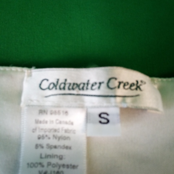 Coldwater Creek, sz s lace floral blouse - Picture 9 of 9